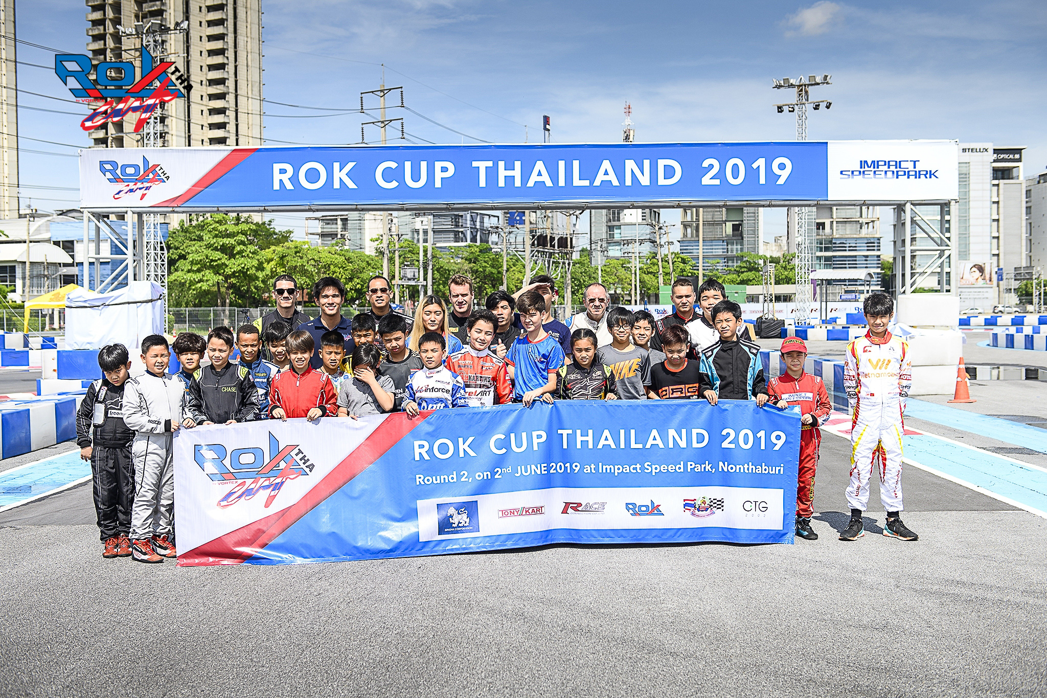 Rok Cup Thailand round 2 at Impact Speed Park, Nonthaburi