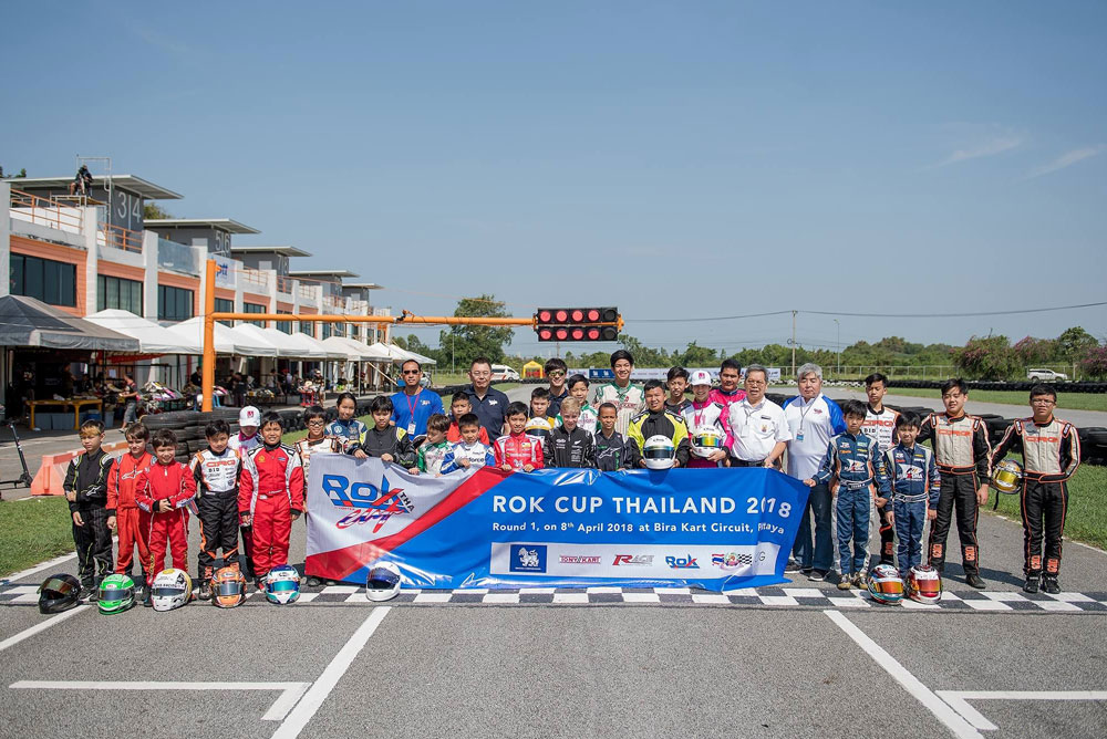 Rok Cup Thailand 2018. Round 1 At Bira circuit