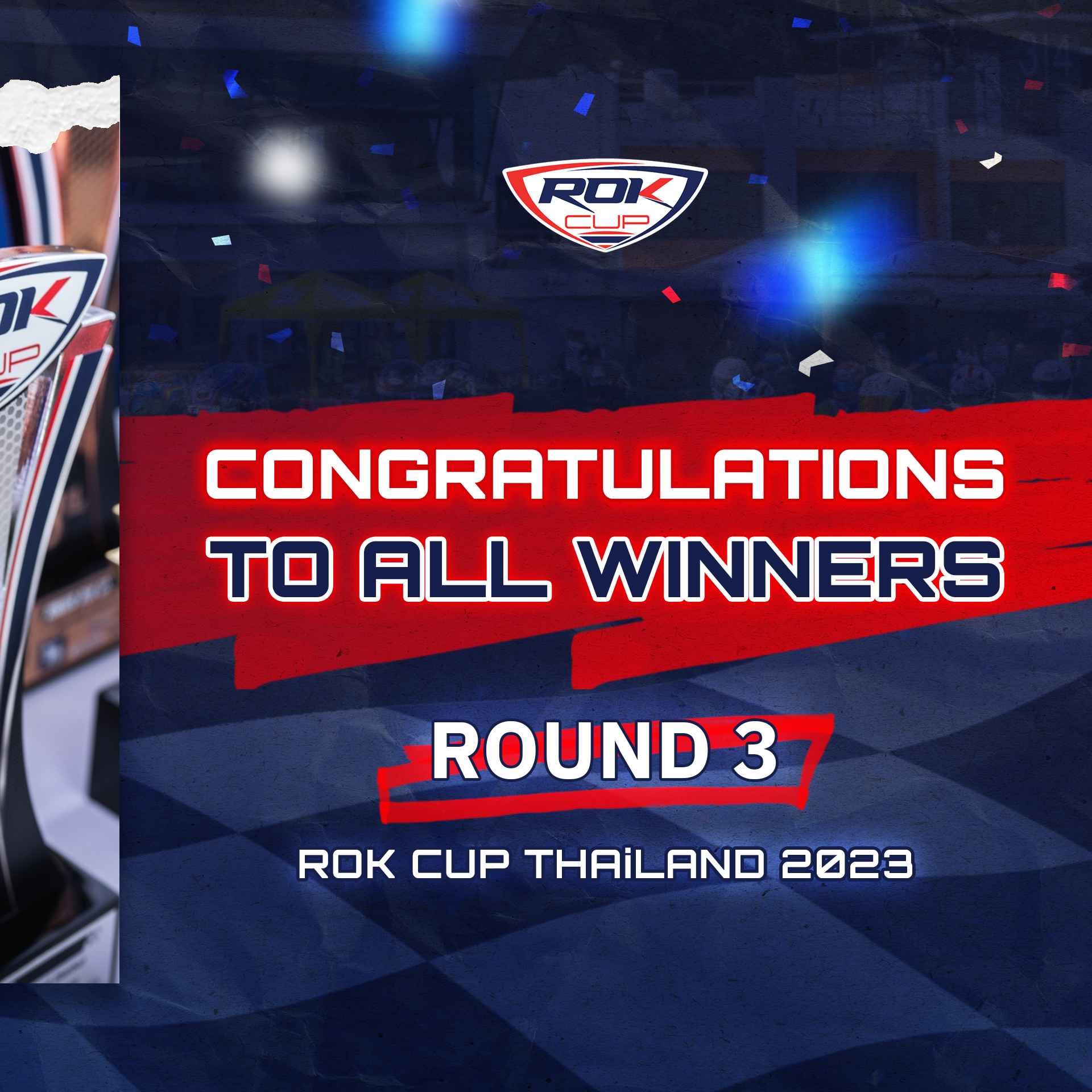 ขอแสดงความยินดีกับผู้ชนะในรายการ ROK Cup Thailand